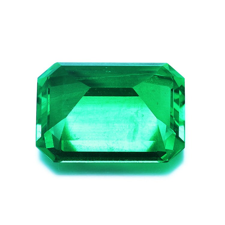 1ct 2ct 3ct 4ct Emerald Stone Hydrothermal Colombian Lab Grown Emerald Gemstone - ROISGEMS