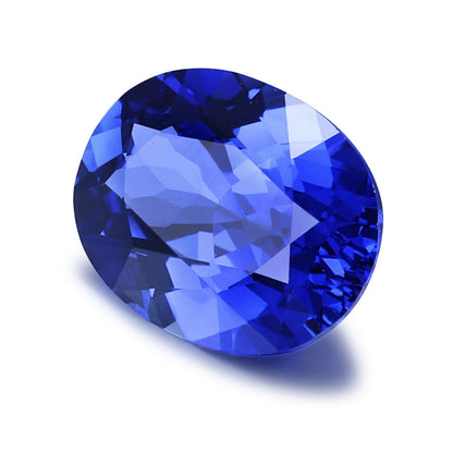 In Stock Best Loose Sapphire Oval Shape Lab Created Sapphire For Jewellery Accessories