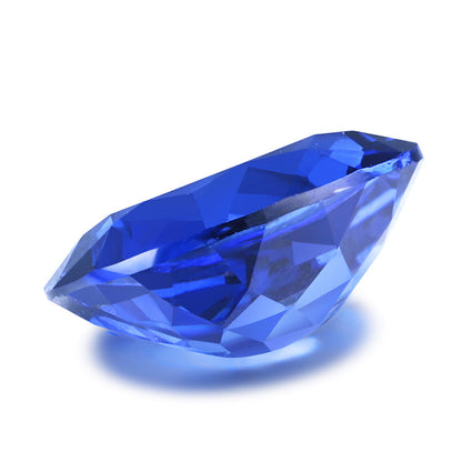 In Stock Best Loose Sapphire Oval Shape Lab Created Sapphire For Jewellery Accessories