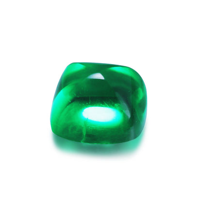 Customize All Size Pear Shape Colombia Green Color Lab Crown Emerald