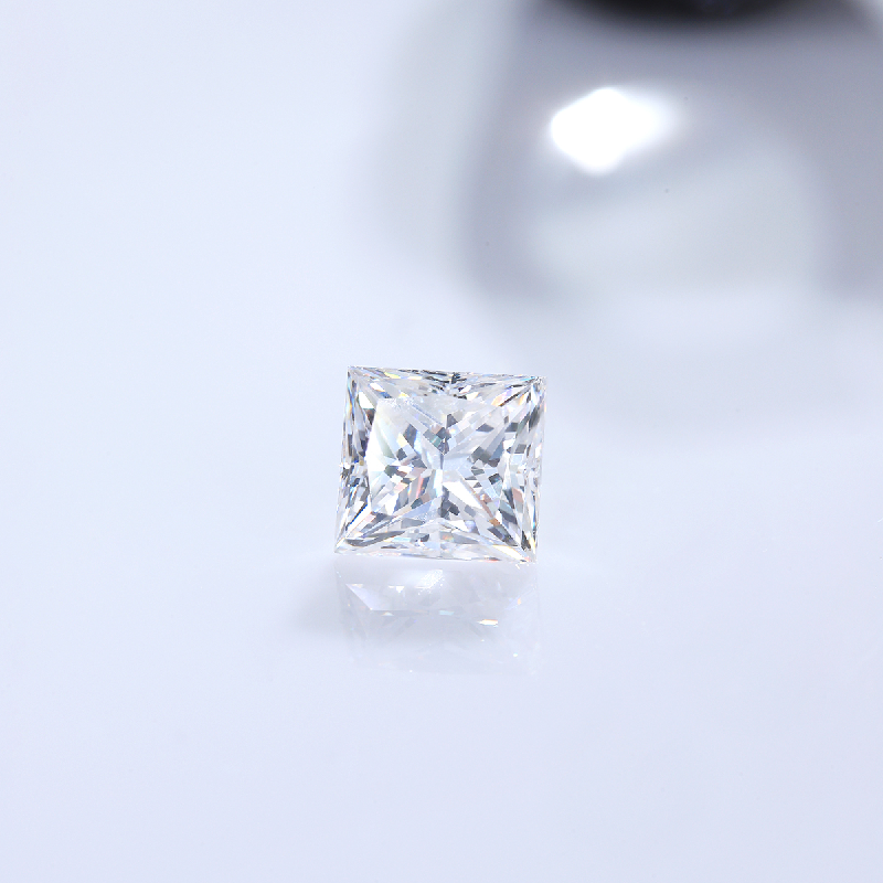 GIA IGI Certificate 1.0ct E Princess Cut Lab Grown CVD Diamond