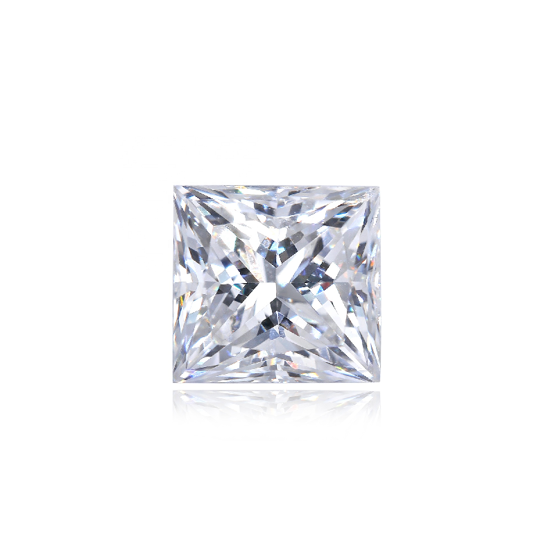 GIA IGI Certificate 1.0ct E Princess Cut Lab Grown CVD Diamond