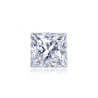 GIA IGI Certificate 1.0ct E Princess Cut Lab Grown CVD Diamond