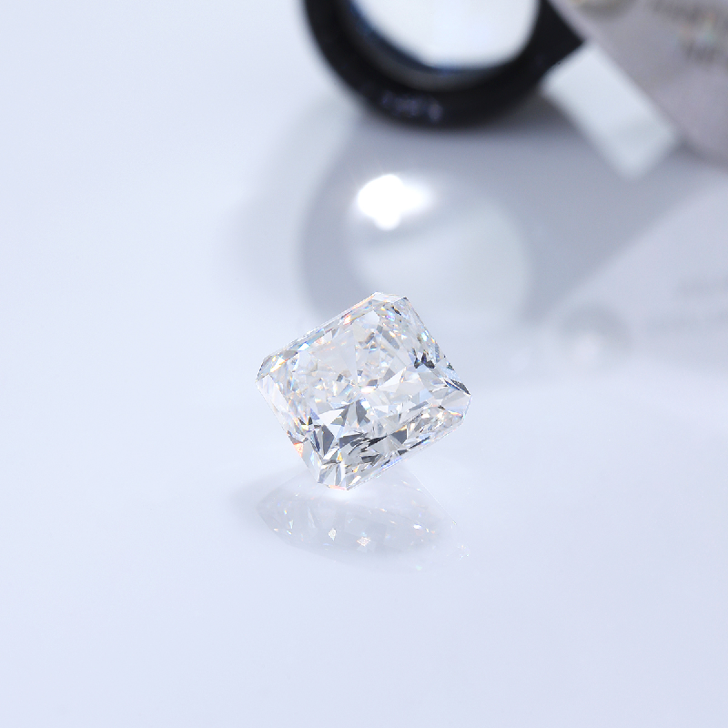 GIA IGI Certificate 1.0ct E Princess Cut Lab Grown CVD Diamond